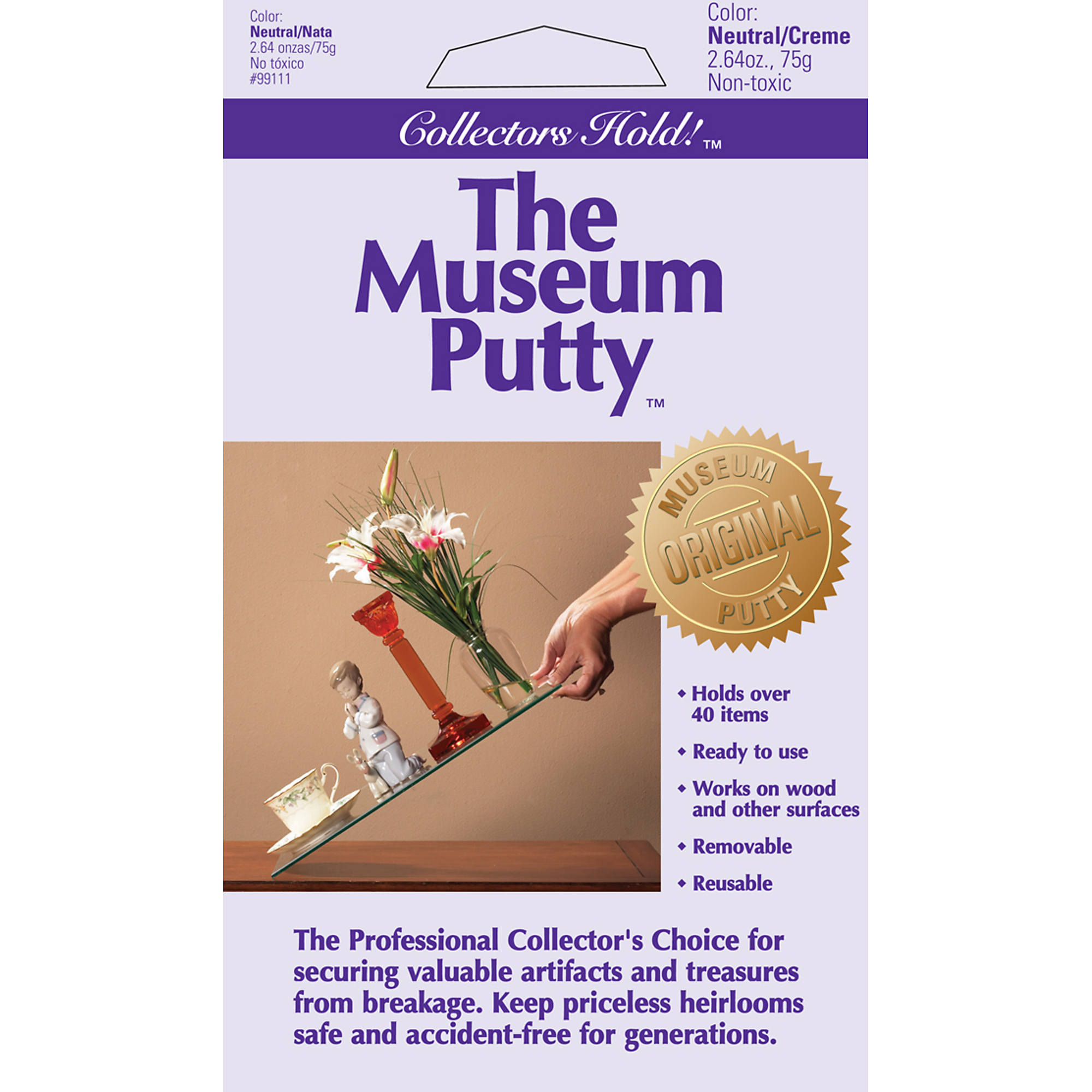 Ready America, 12-Pack Collectors Hold Putty, Pieces (qty.) 12 Model# 99110